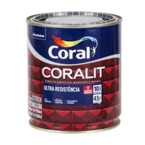 Esmalte Coralit Zero Coral 0,9L Branco Acetinado