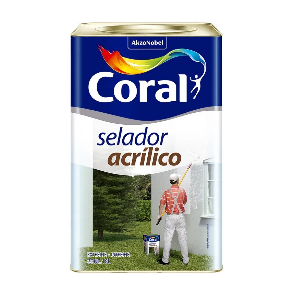 Selador Acrílico Coral 18L