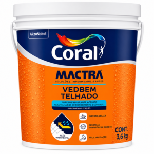 Mactra Vedatelha Vedaparede Coral 3,6kg